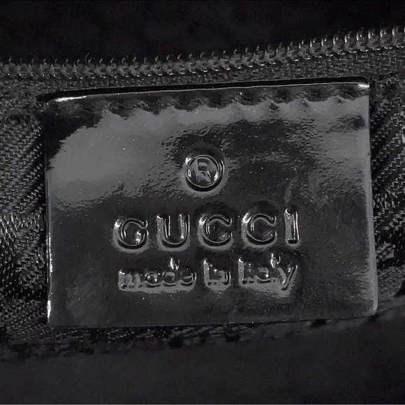 Gucci Black and Cream Structured Tote Bag - Picture 14 of 16